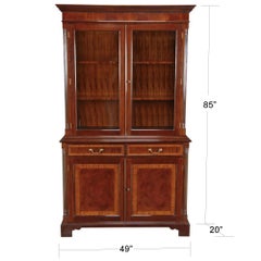 Mahogany Tall Bookcase