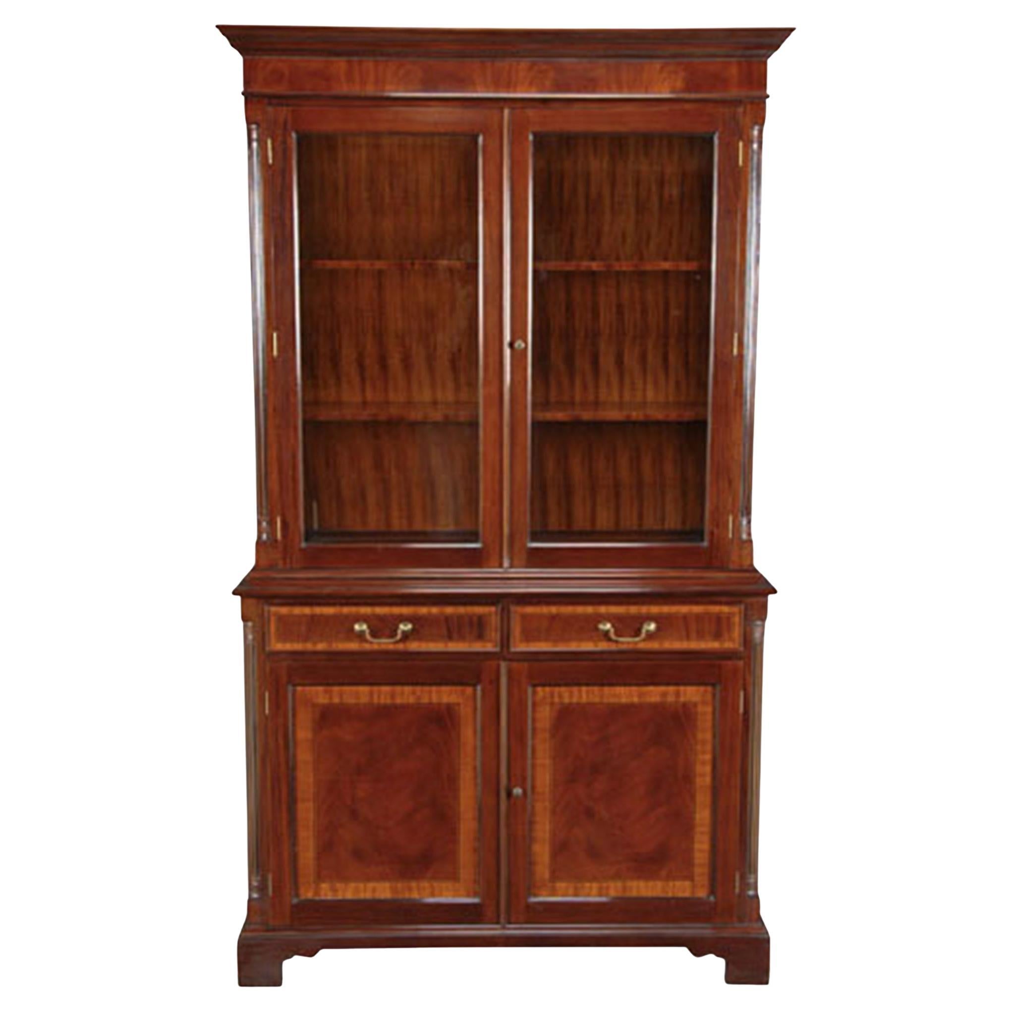 Mahogany Tall Bookcase