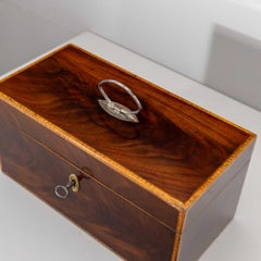 Mahogany Tea Chest, probably England, circa 1830