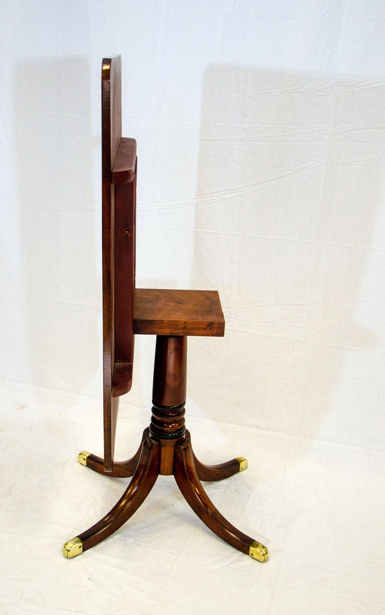 Mahogany TiltTop Breakfast Table For Sale at 1stDibs