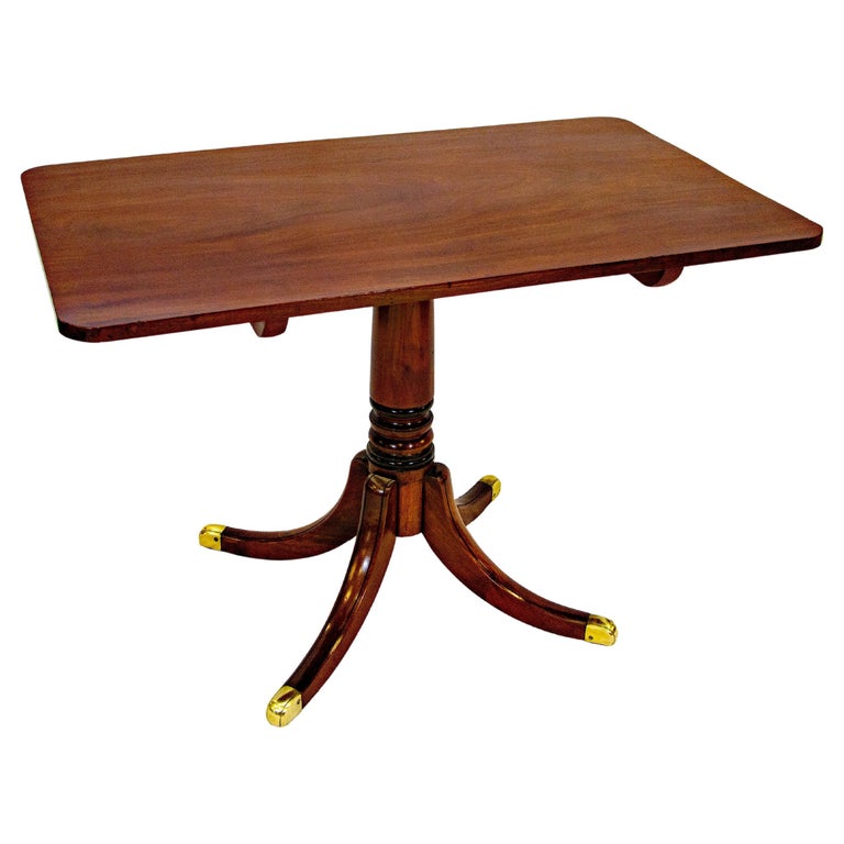 Mahogany TiltTop Breakfast Table For Sale at 1stDibs