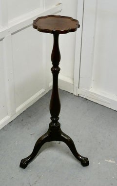 Mahogany Torchere or Lamp Stand