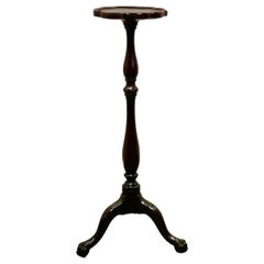 Mahogany Torchere or Lamp Stand