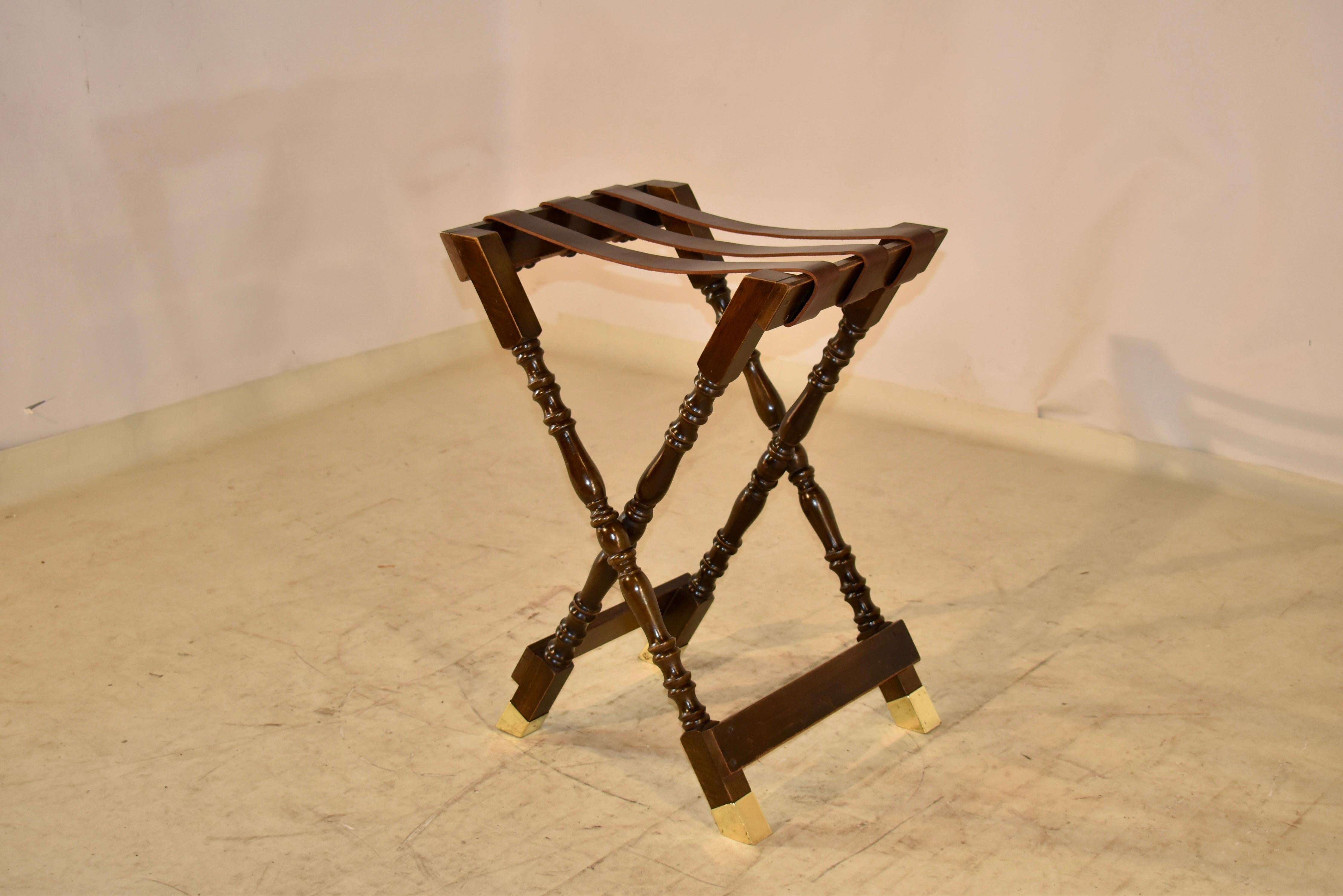 Early 20th Century Mahogany Tray Stand, circa 1920 For Sale