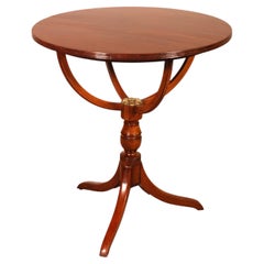 Mahogany Tripod Table—19th Century