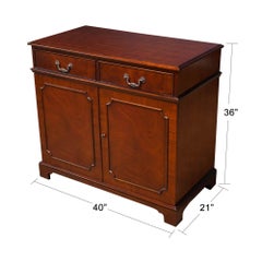 Mahogany Two Door Server