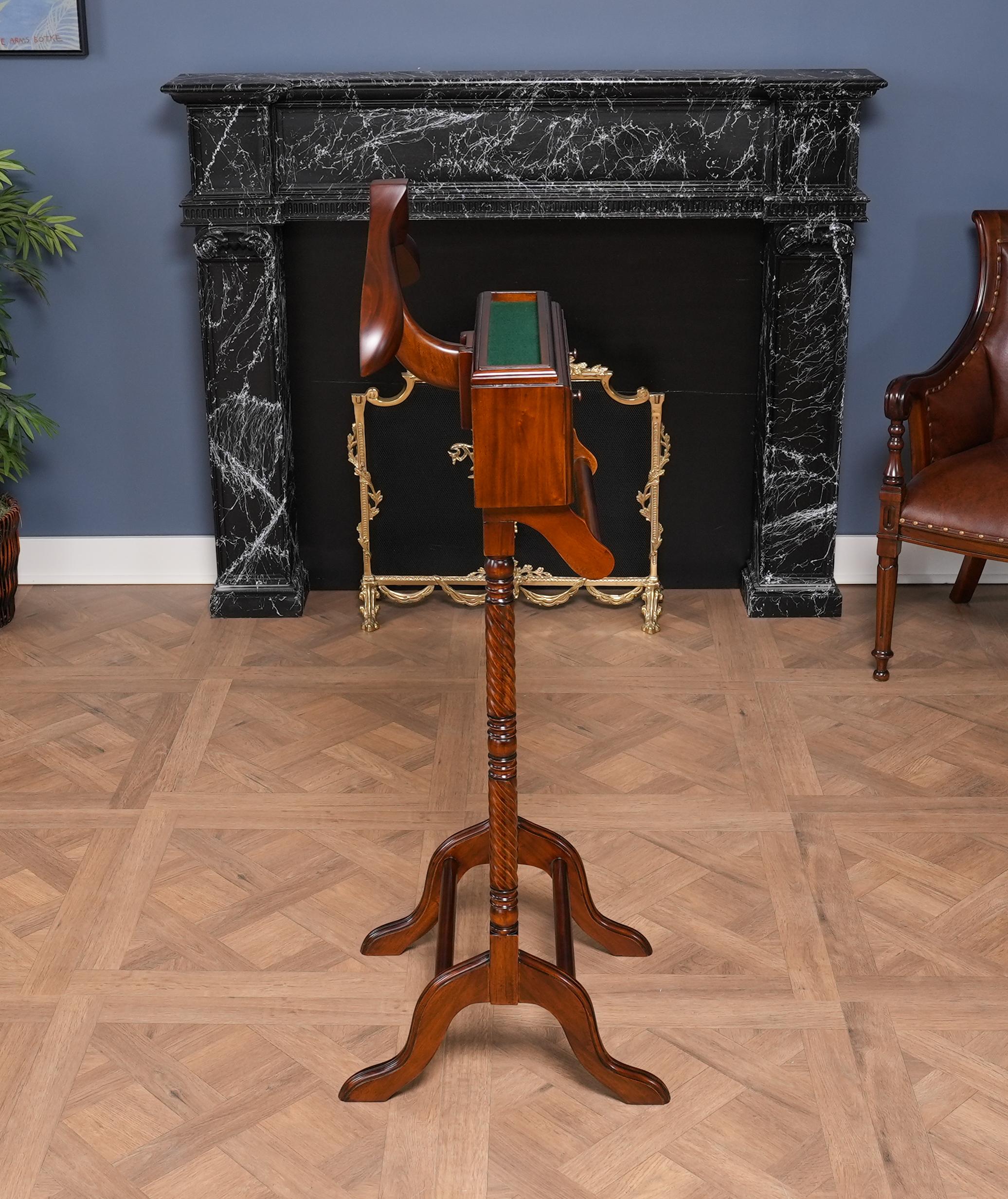 Contemporary Mahogany Valet For Sale