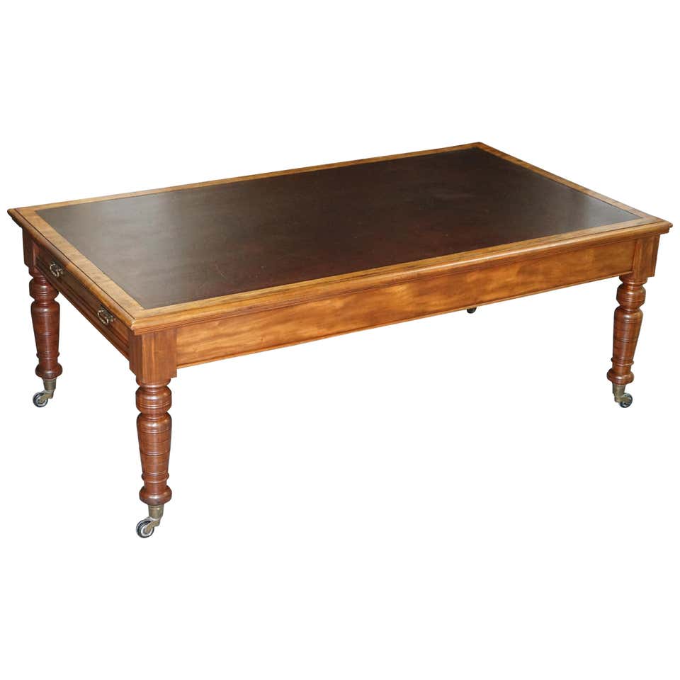 2 Library Tables - For Sale on 1stDibs