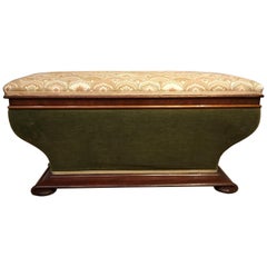 Mahogany Victorian Period Sarcophagus Shaped Mahogany Victorian Period Sarcophagus Shaped