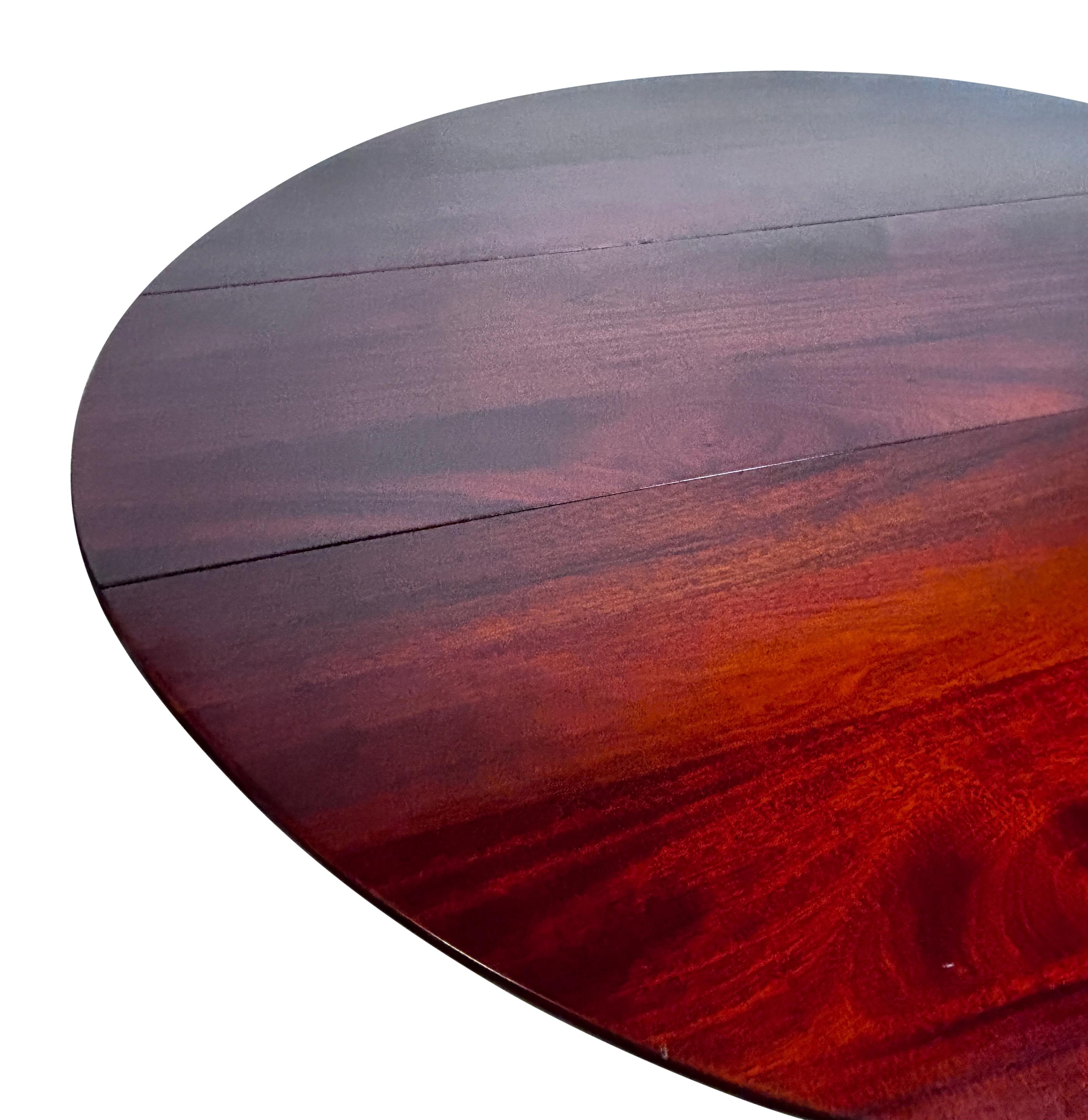 20th Century Large Mahogany Wake Table For Sale