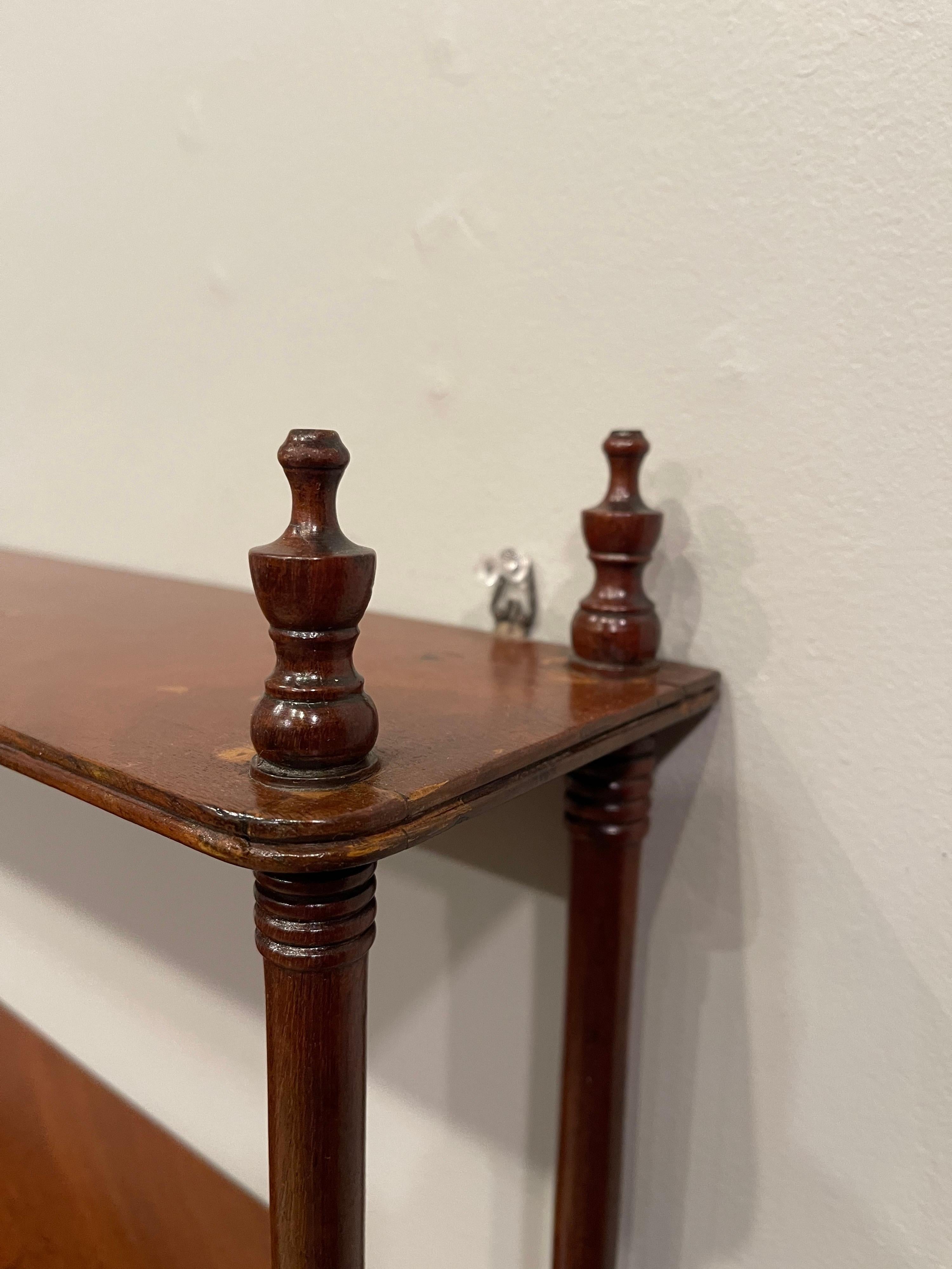 Mahogany Wall Shelf, George III 2