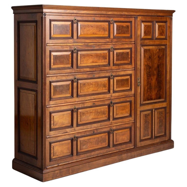 Mahogany Wardrobe, England, circa 1890 For Sale at 1stDibs