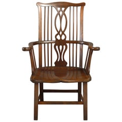 Used Mahogany Windsor Armchair