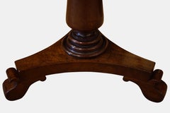 Mahogany Wine Table with Figured Top
