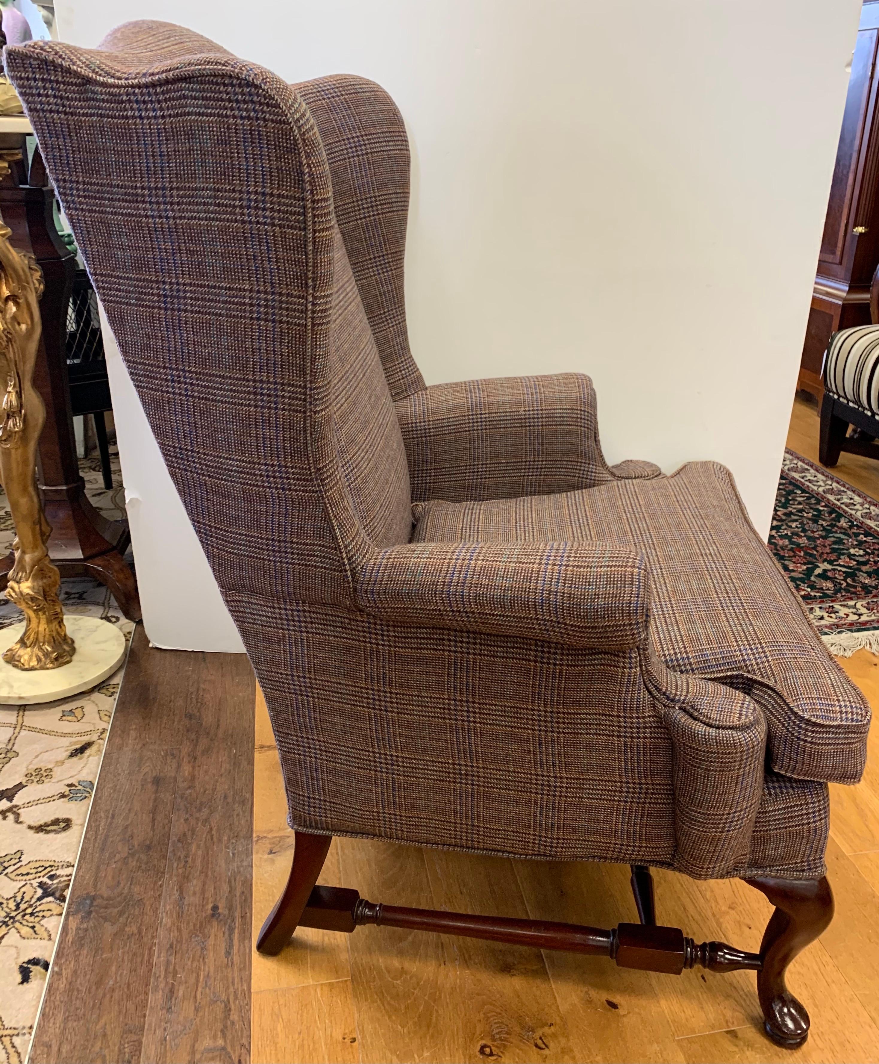 ralph lauren plaid chair