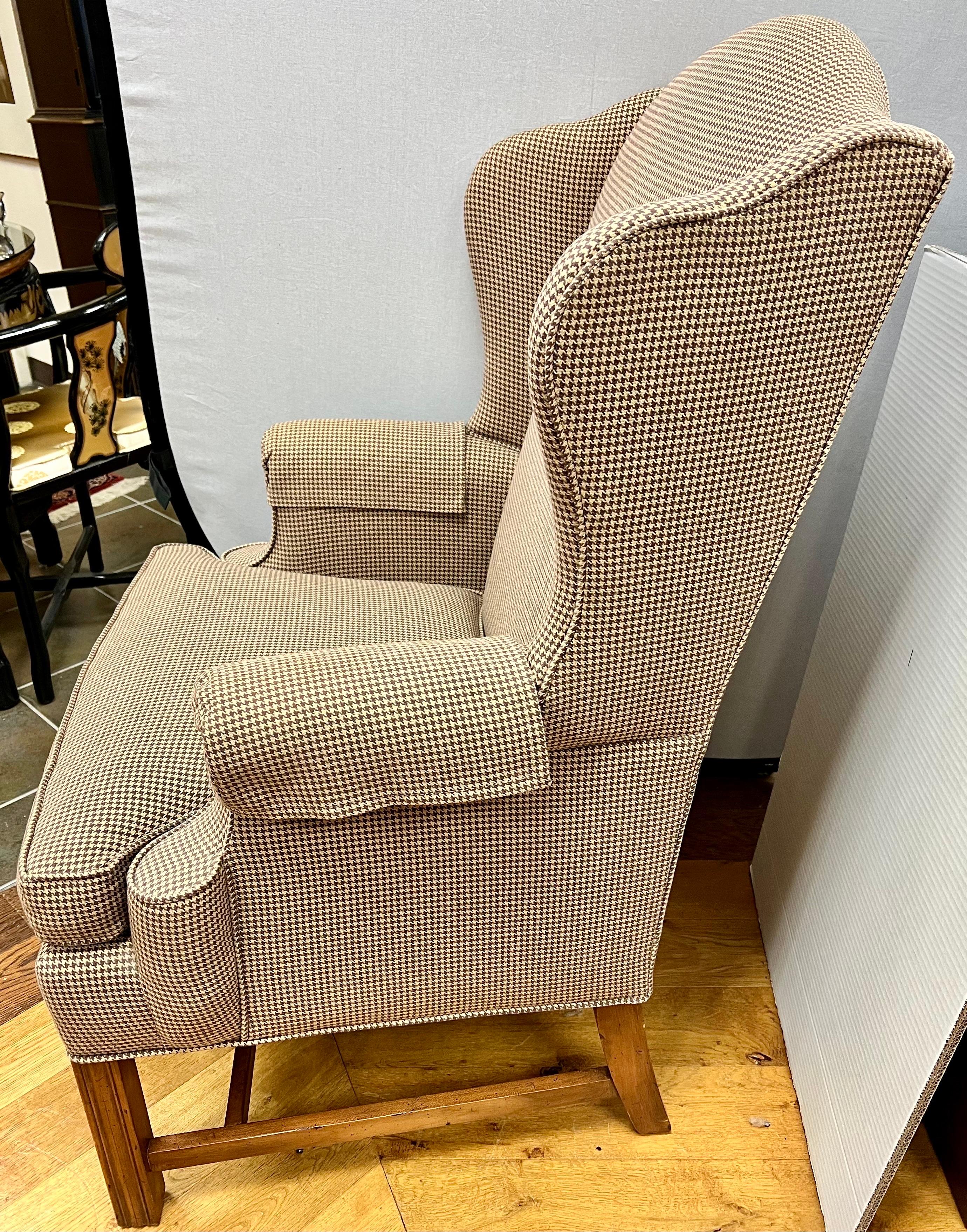 wing back reading chair