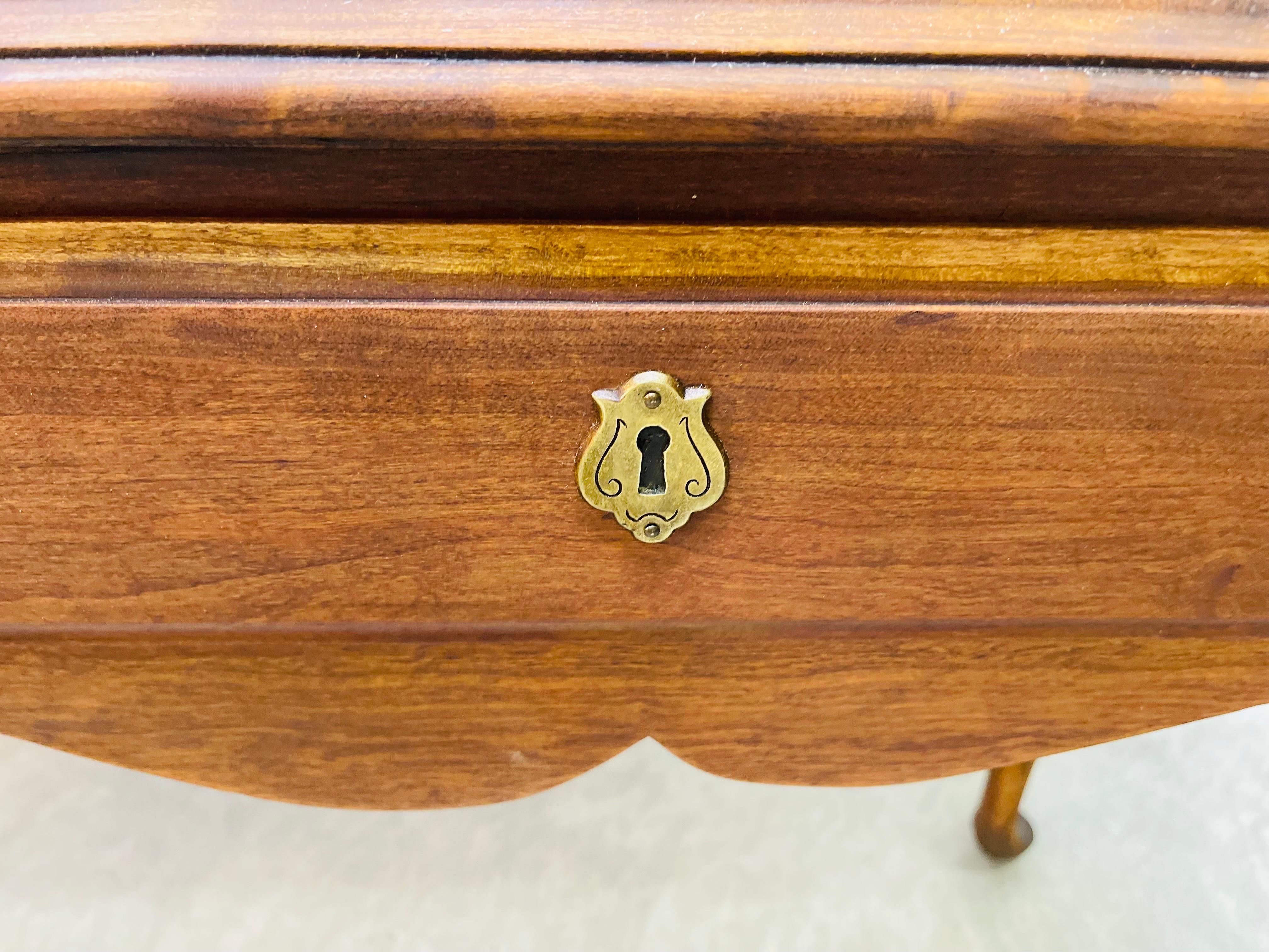 Mahogany Wood Console Table 7