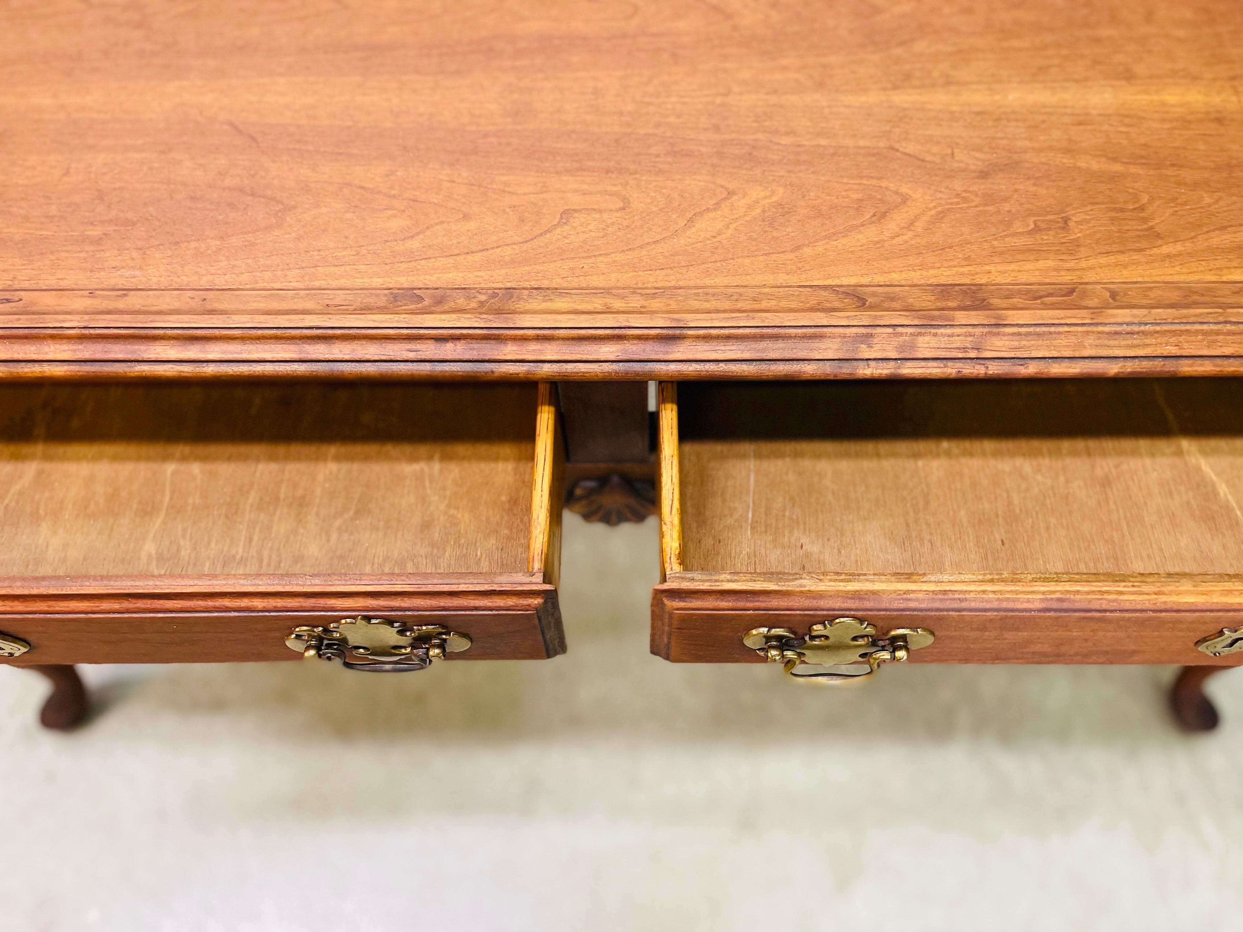 Mahogany Wood Console Table 1