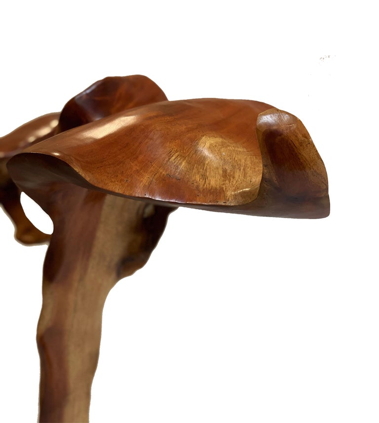 Mahogany Wood Sculpture For Sale at 1stDibs