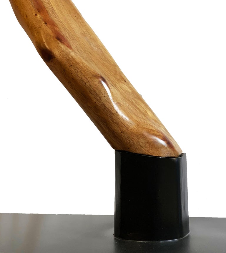 Mahogany Wood Sculpture For Sale at 1stDibs