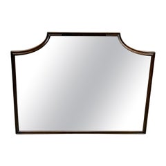 Mahogany Wood Wall Mirror