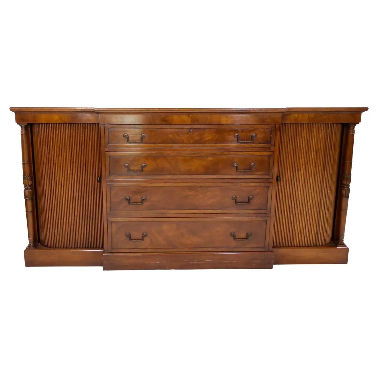 Mahogany Wood William IV Sideboard / Credenza For Sale 10