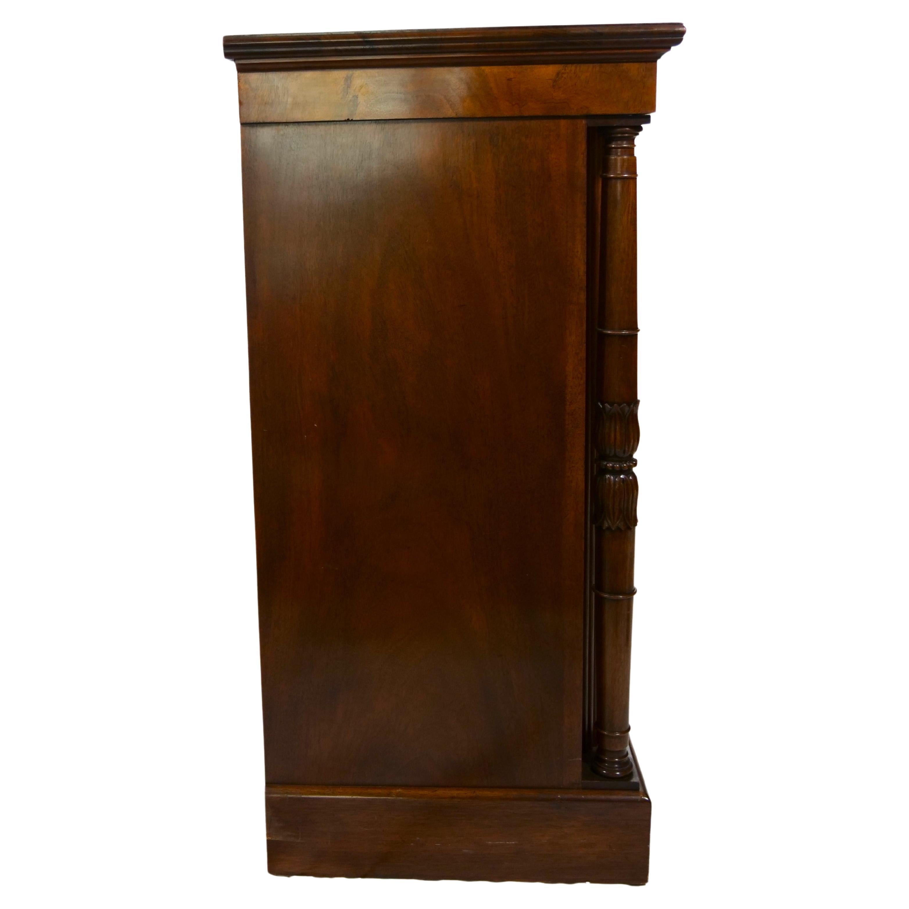 European Mahogany Wood William IV Sideboard / Credenza For Sale