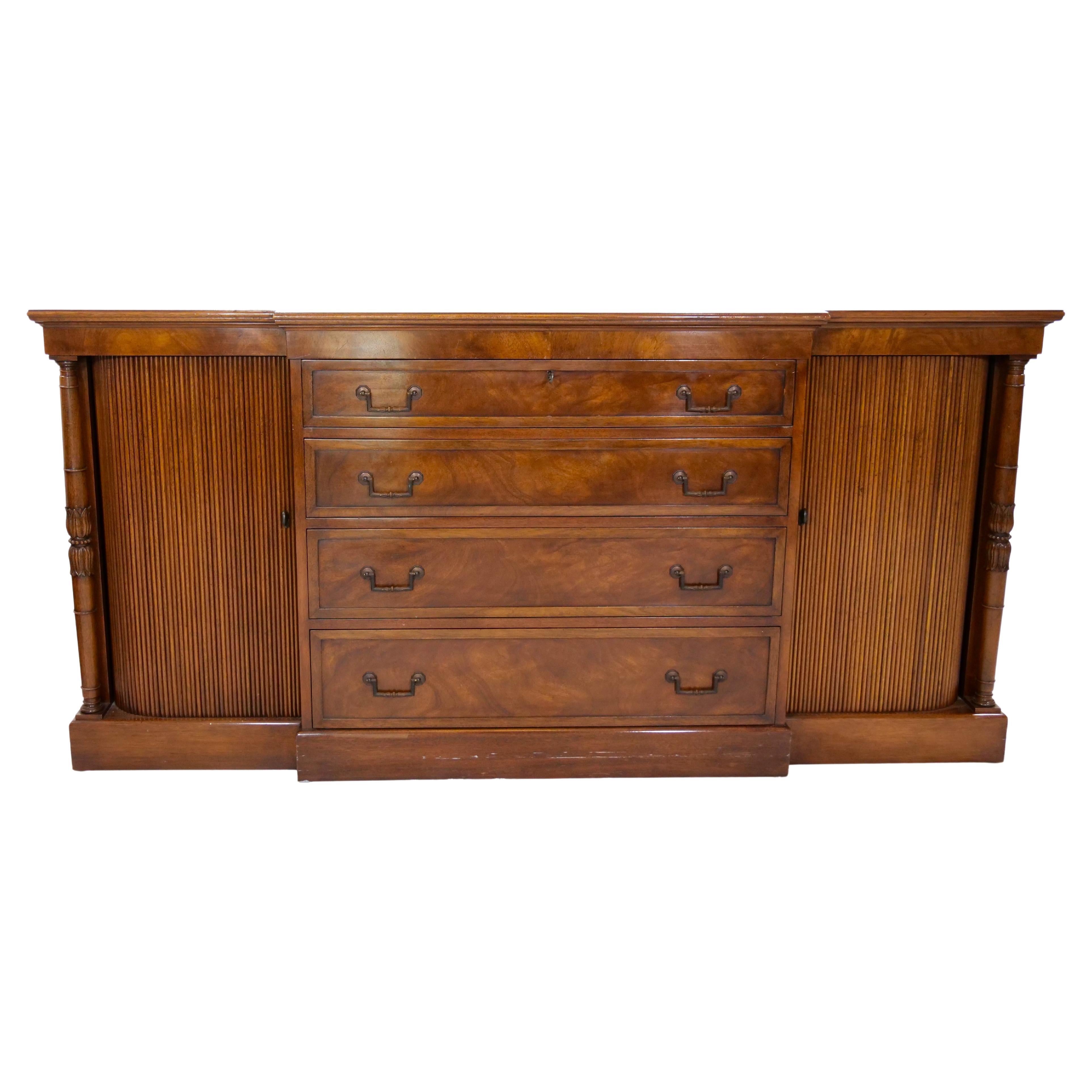 Mahogany Wood William IV Sideboard / Credenza For Sale
