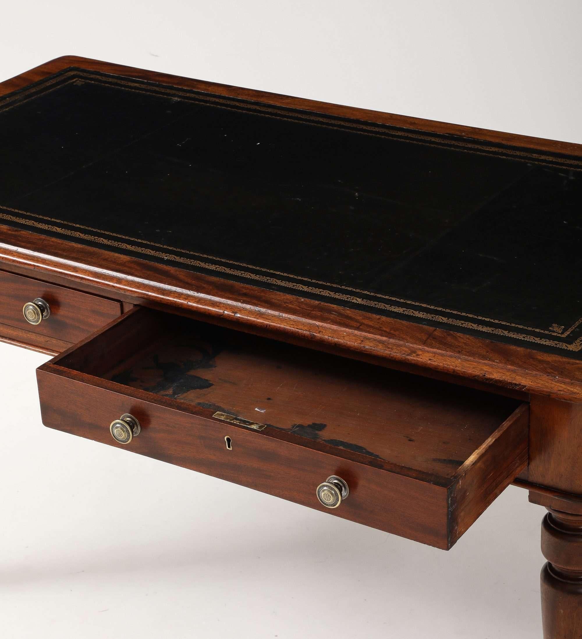 Georgian Mahogany Writing Desk For Sale