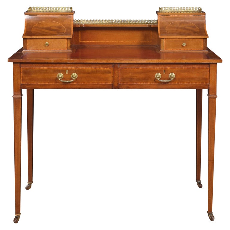 Mahogany Writing Desk For Sale at 1stDibs