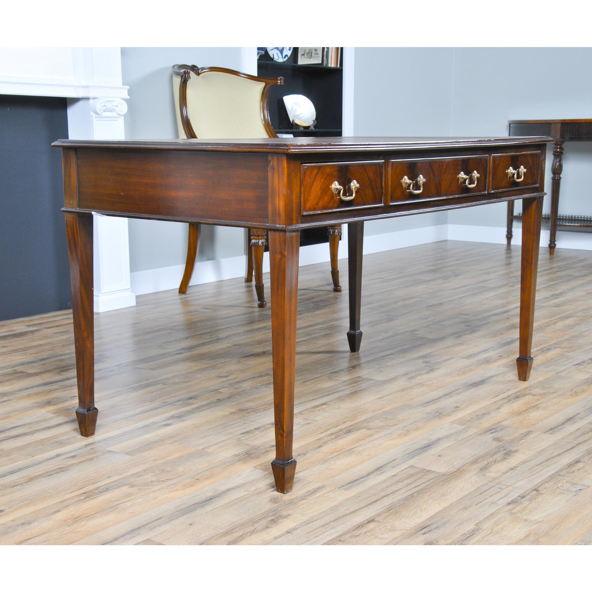 Mahogany Writing Table For Sale 2