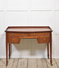 Mahogany writing table