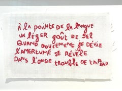 À la pointe - Drapoétiques