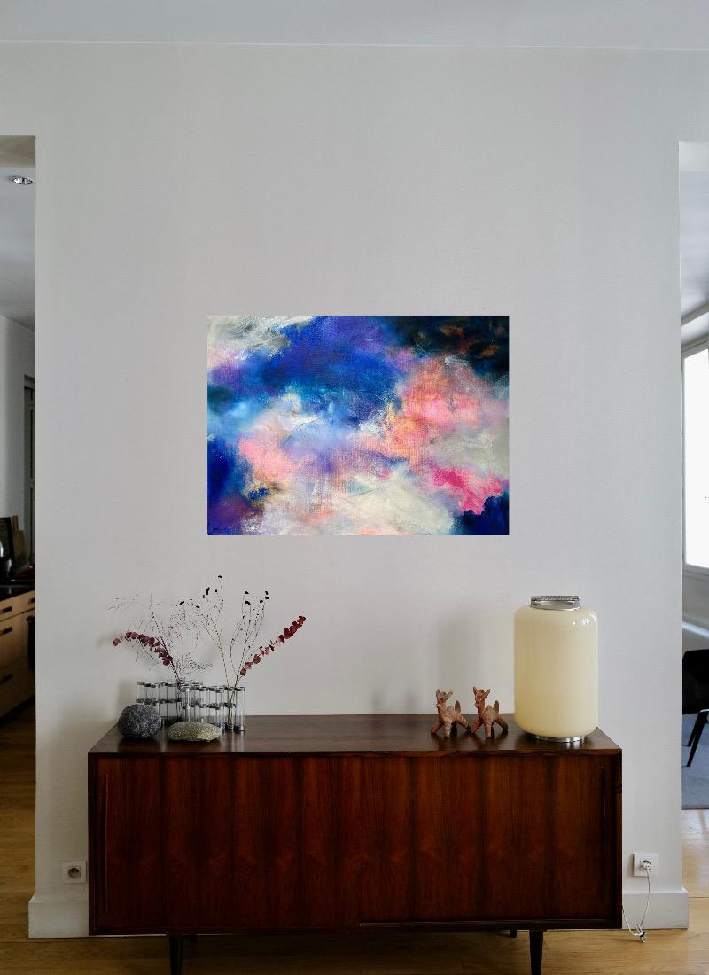 La balade du Mont Vénus - Painting by Mai Khanh Pham To
