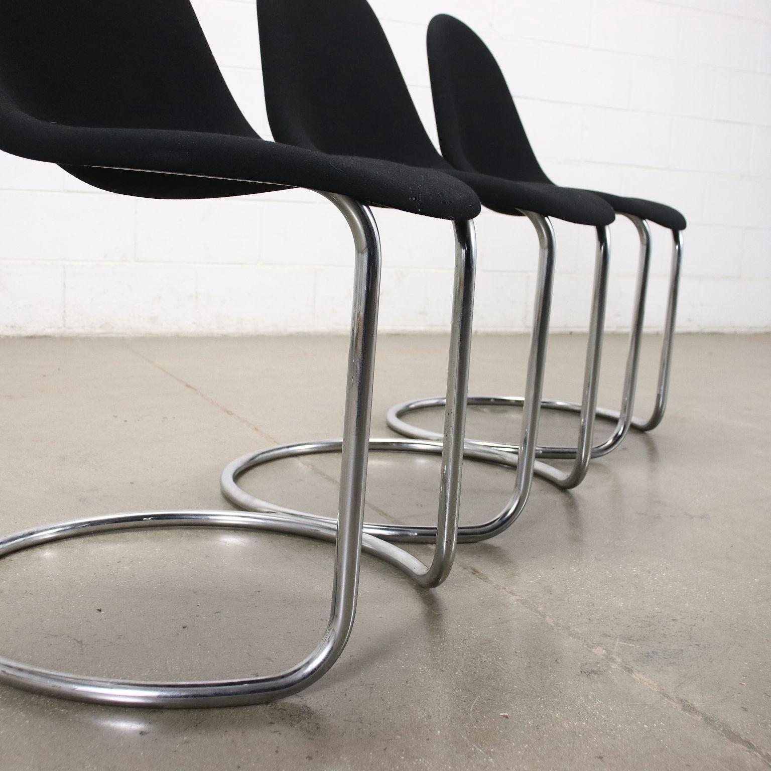 Maia Chairs by Giotto Stoppino for Bernini 1960s In Good Condition In Milano, IT