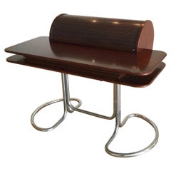 Vintage 'Maia' Roll Top Desk by Giotto Stoppino, circa 1969