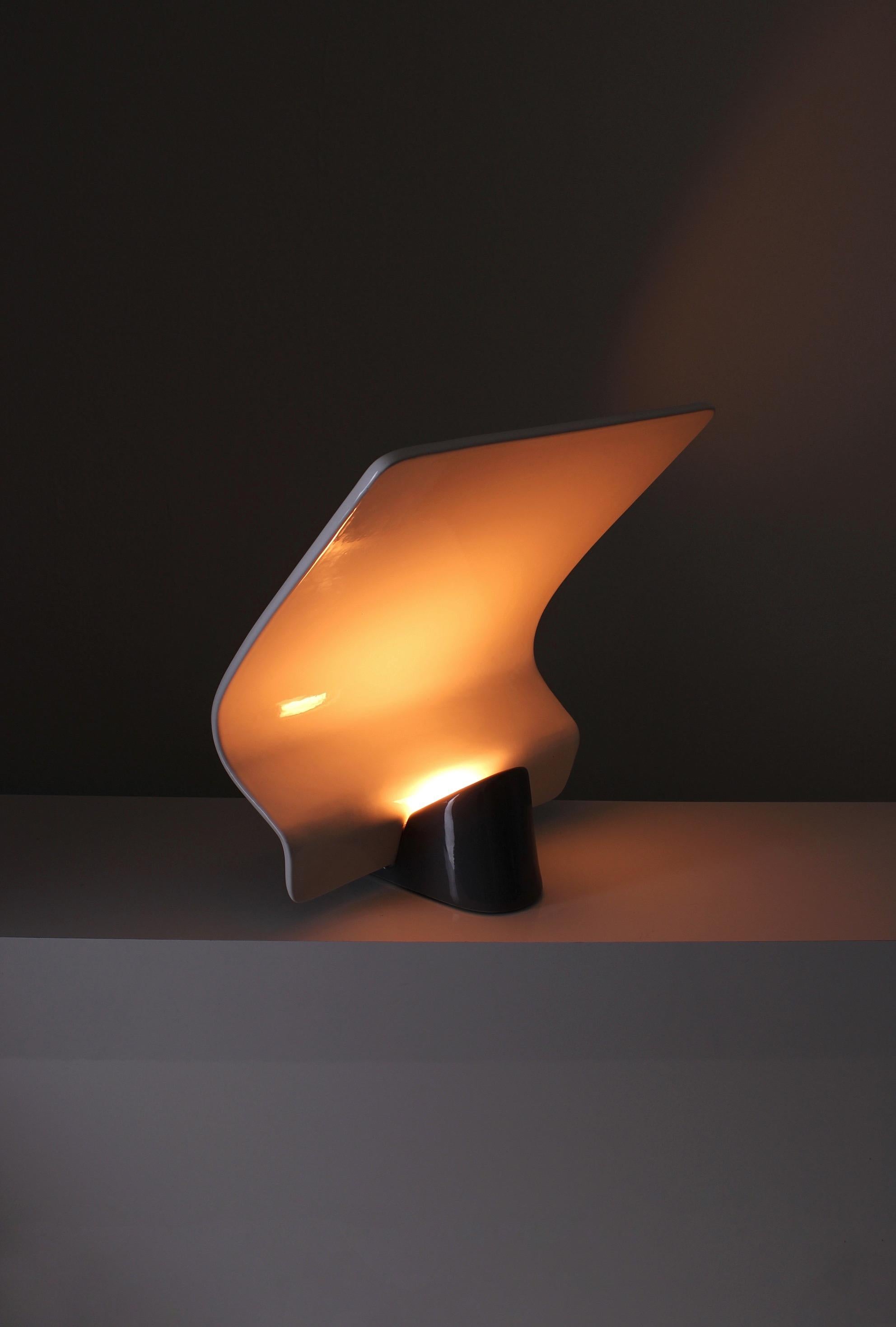 Post-Modern Maia table lamp by Arturo Silva for Antonangeli, C. 1990 For Sale