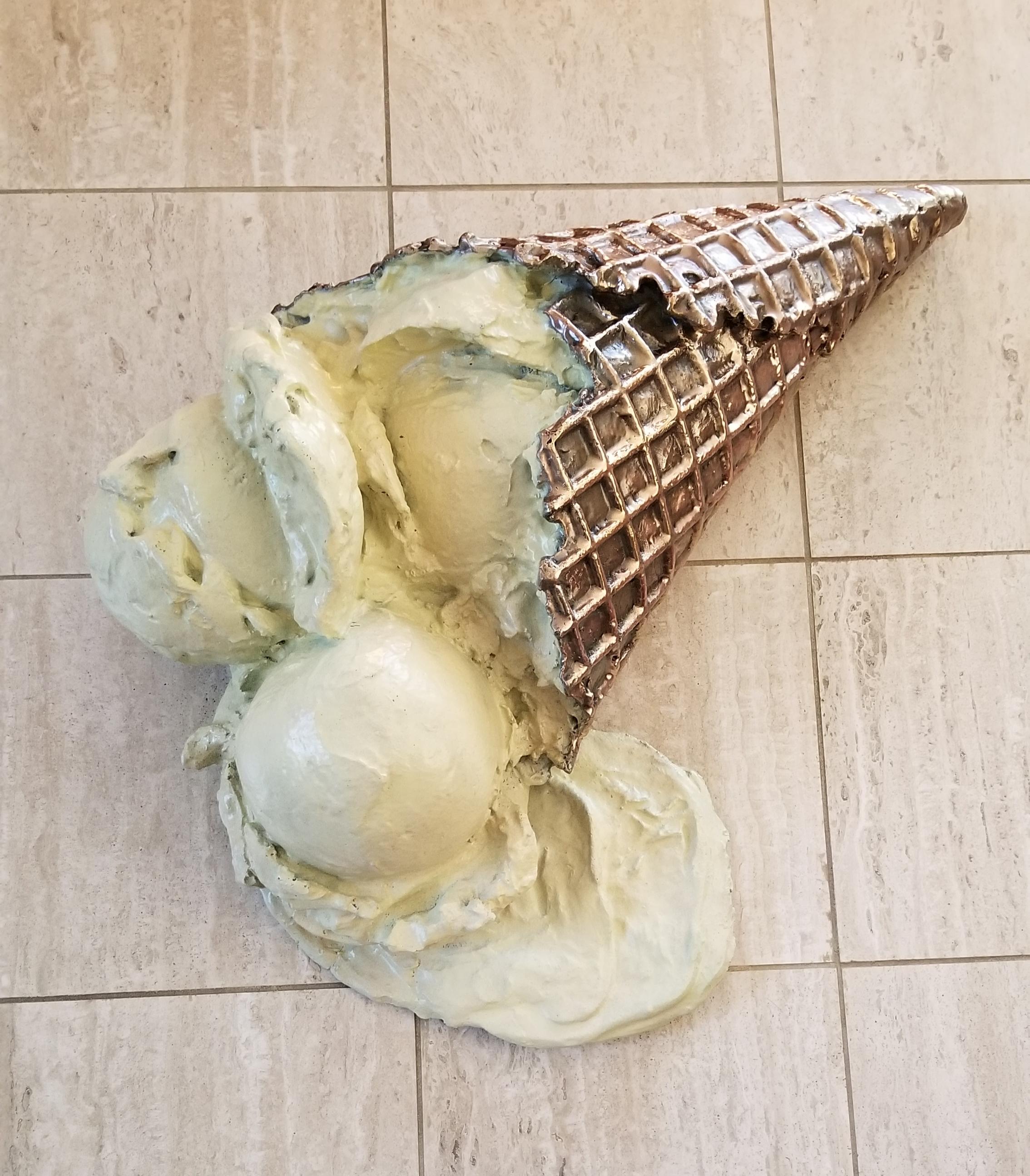 '5 Second Rule' - Sculpture by Maidy Morhous