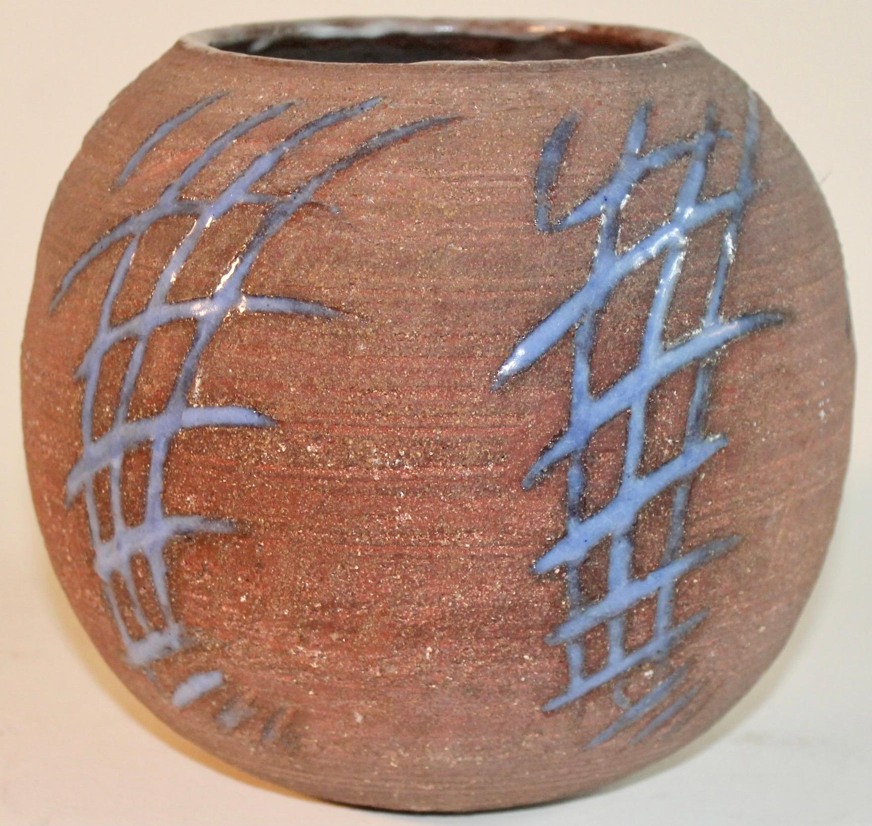 Mid-Century Modern Maija Grotell attributed Cranbrook Academy of Art For Sale