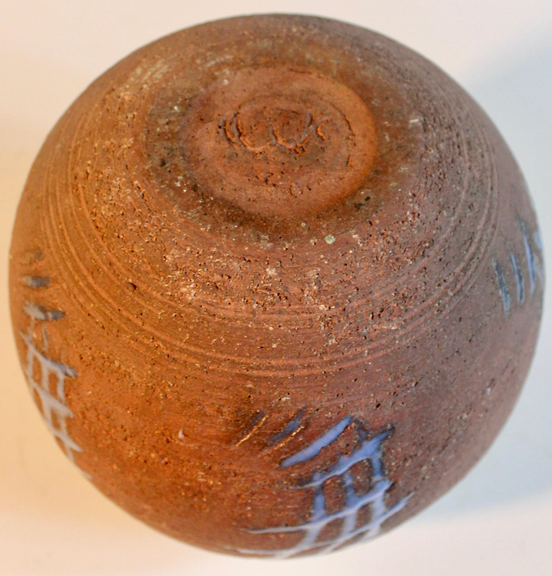 Hand-Crafted Maija Grotell attributed Cranbrook Academy of Art For Sale