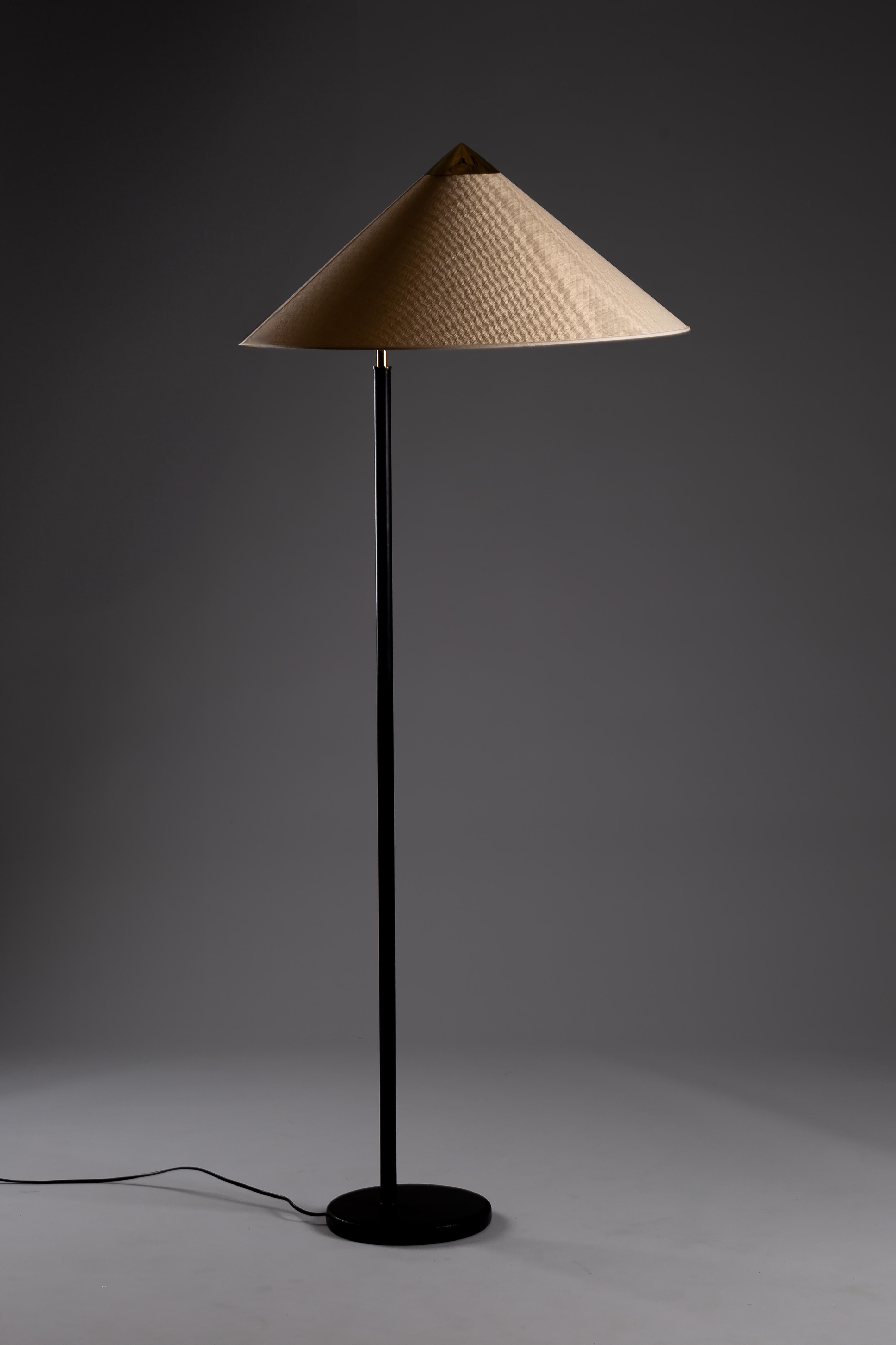 Brass Maija Heikinheimo, 803 B floor lamp, Valaistustyö for Artek, 1950s For Sale