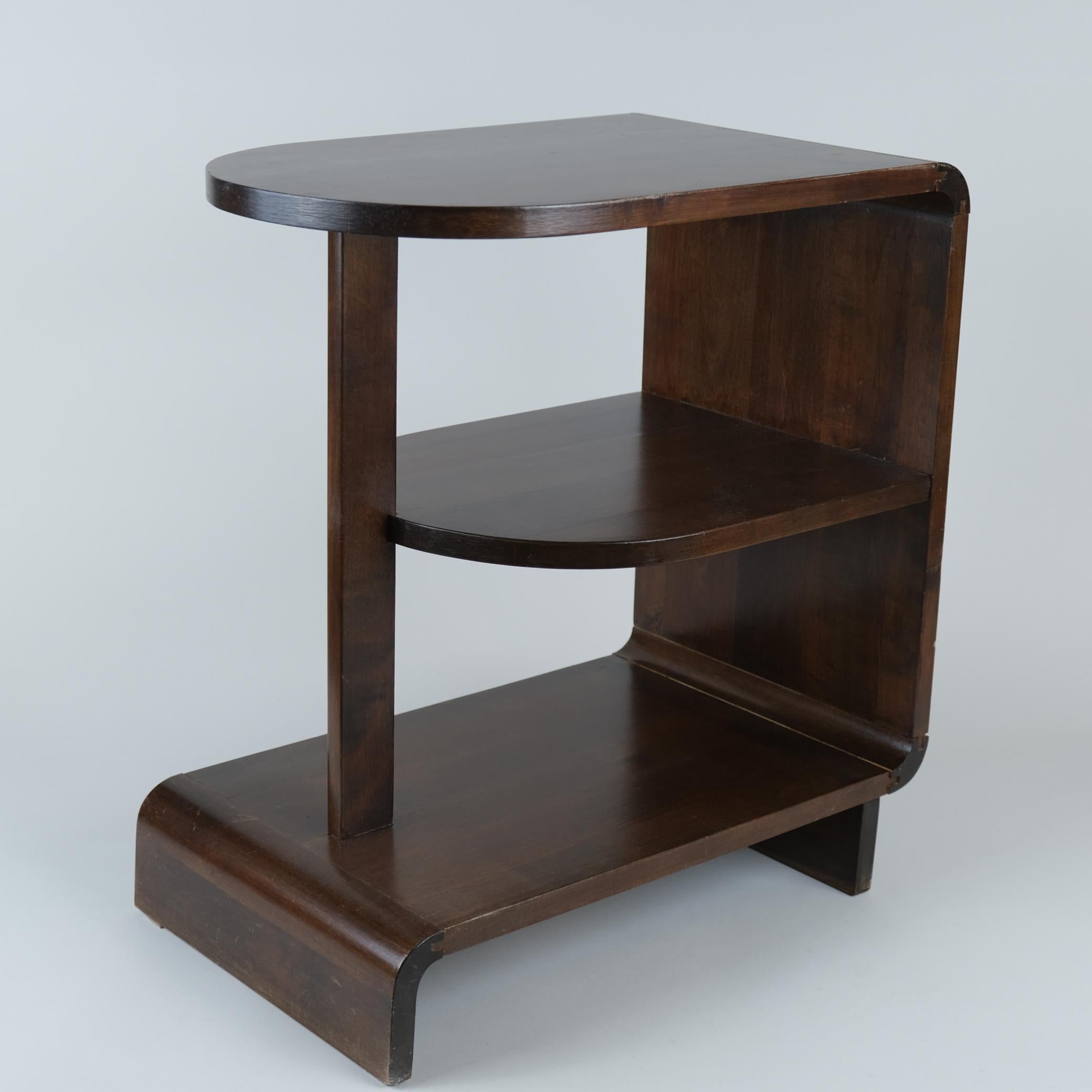 Maija Heikinheimo Art Deco Beistelltisch Apu Modell 604 aus Birke, Asko 1930er Jahre im Angebot 2