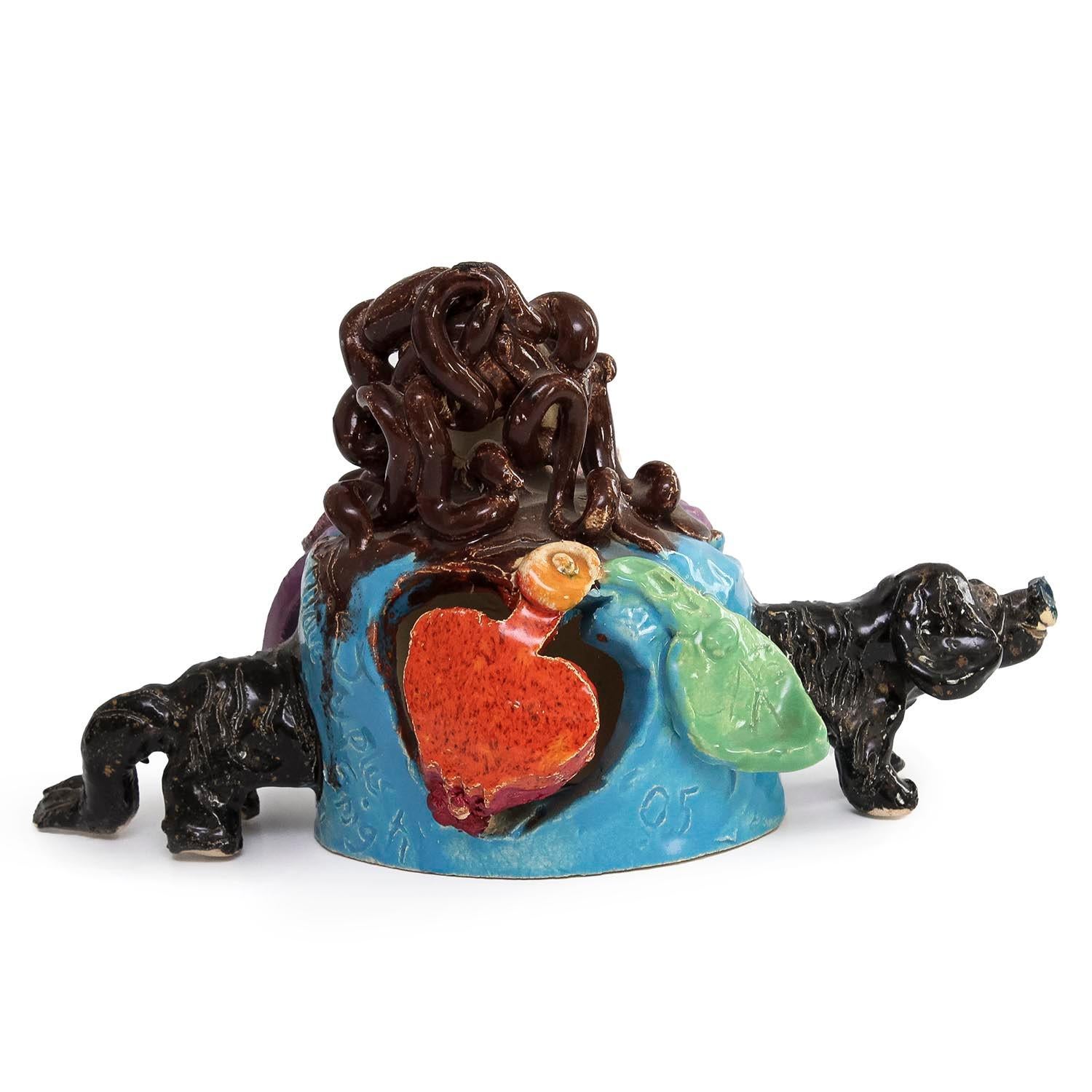 Maija Peeples-Bright
Sir Woffic Newton (INV# NP4058)
ceramic and glaze
6.25 x 5 x 10