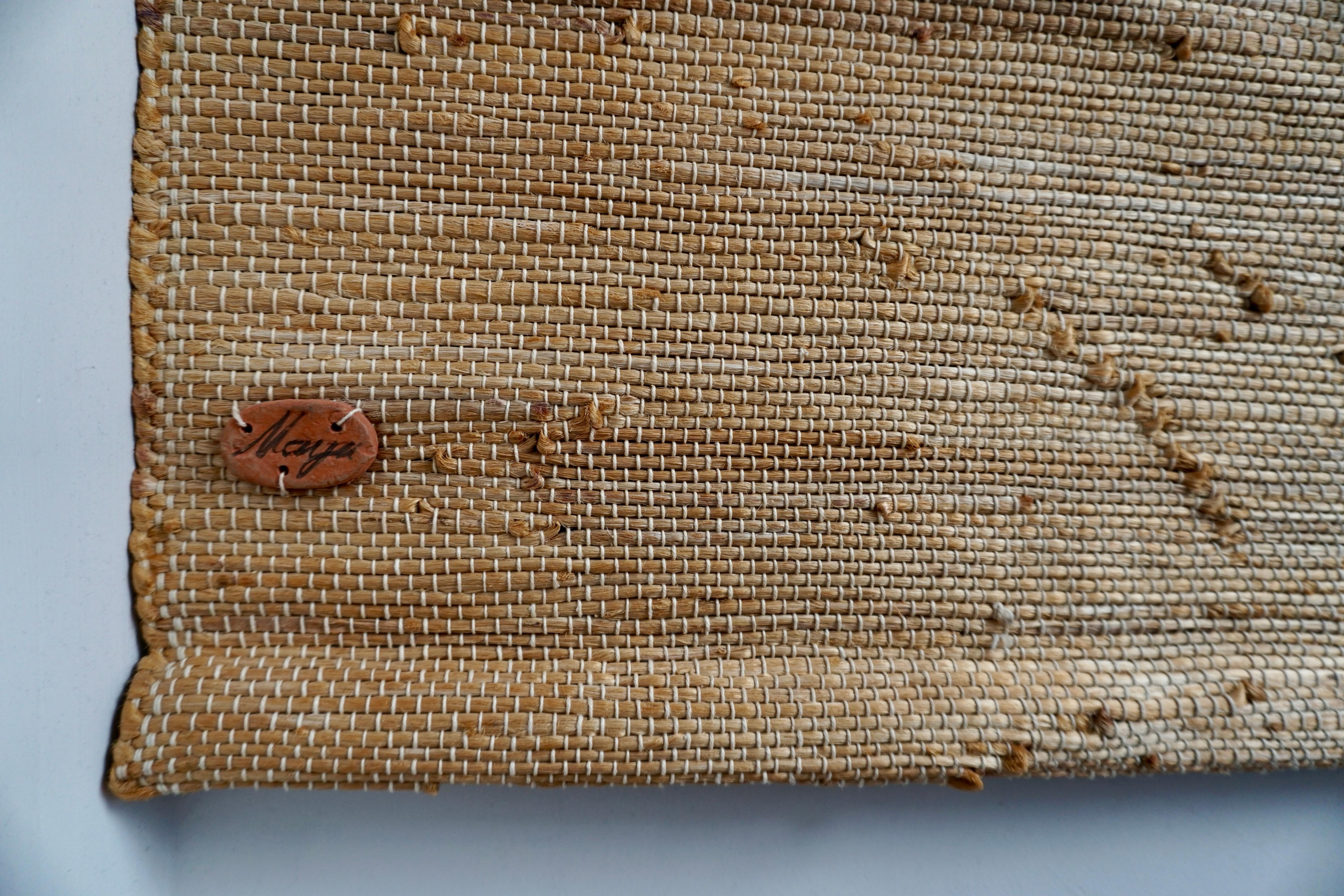 European Maija Tapestry Wall Art in Rope