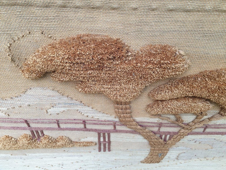 Maija Tapestry Wall Art in Rope For Sale at 1stDibs