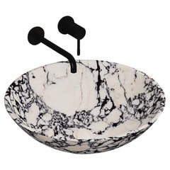 Maiken - Square Marble Basin - Calacatta Viola