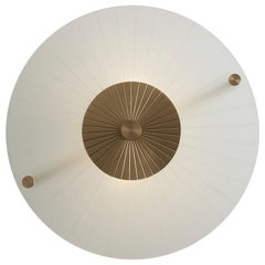 Maiko Ceiling Mounted Brass and Clear, Carla Baz