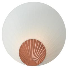 Maiko Clear Glass And Polished Copper Wall Mounted Lamp by Carla Baz