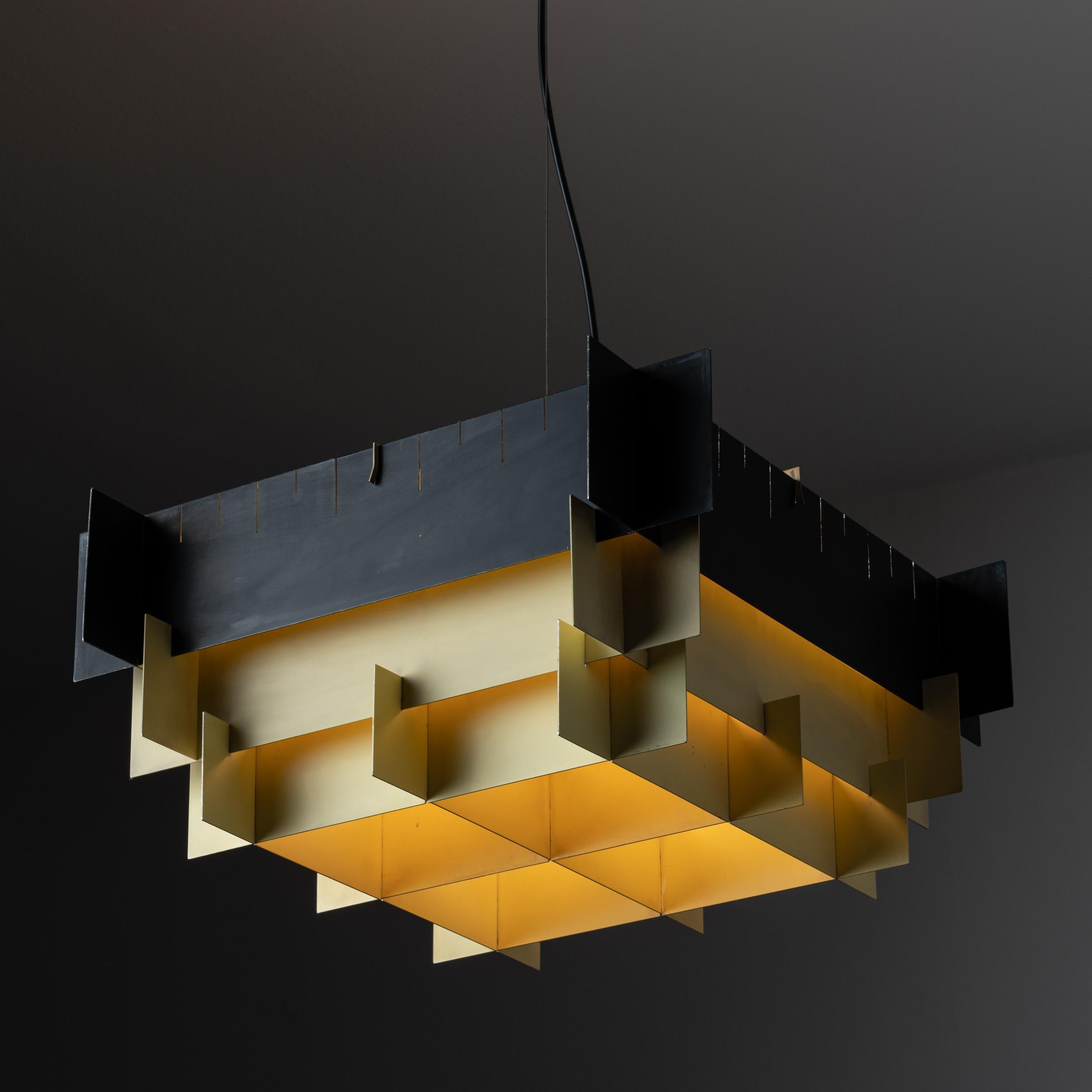 Mid-Century Modern Mailand Pendant Ceiling Lamp by Stilnovo For Sale