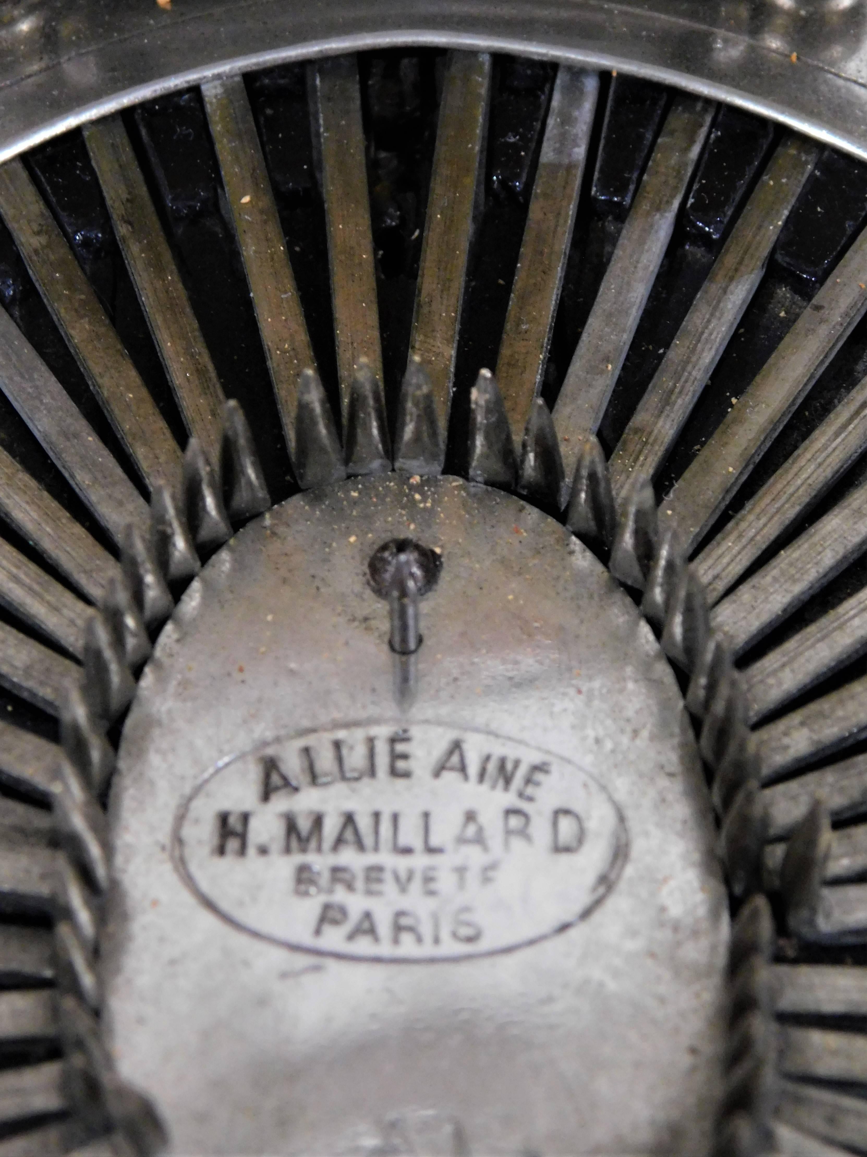Maillard Allie Conformateur Head Measuring Sizer, French Hat Mold Making Tool 1